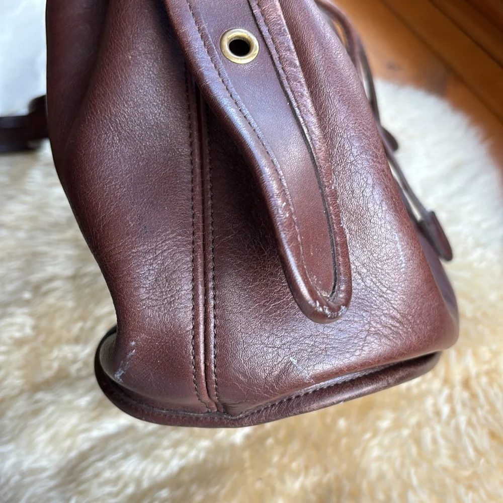 Vintage Coach Legacy Drawstring Bucket Crossbody - Picture 6 of 15